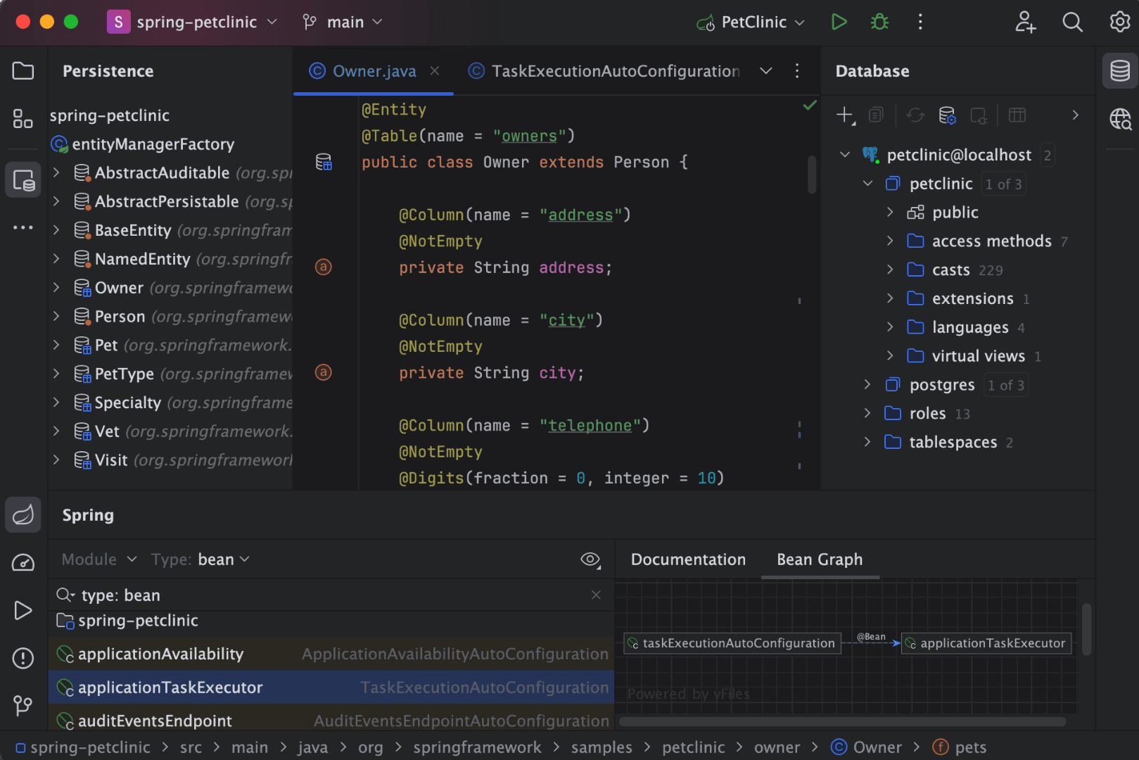 screenshot of IntelliJ IDEA